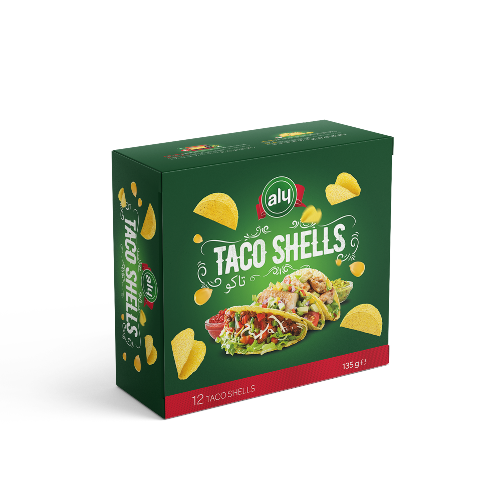 Aly Taco Shells 12 Pcs 135g | Aly Foods