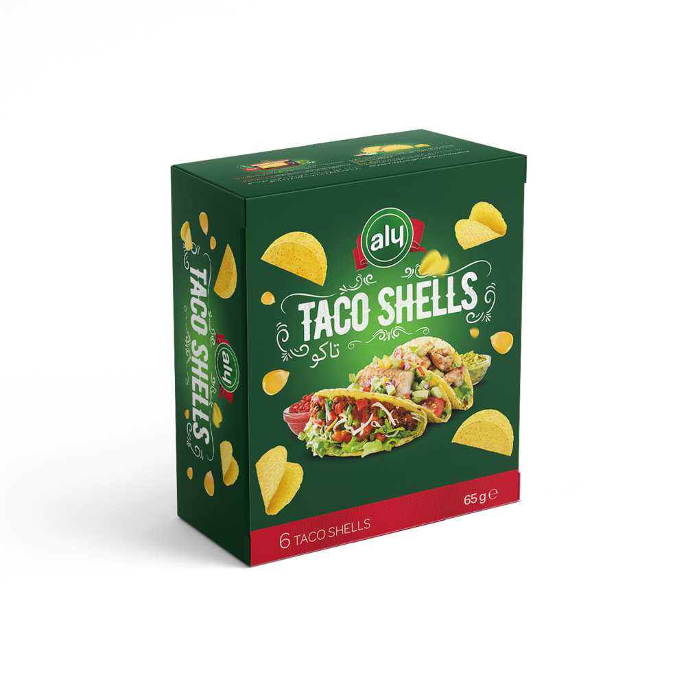 Aly Taco Shells 12'li Paket 135g | Aly Foods