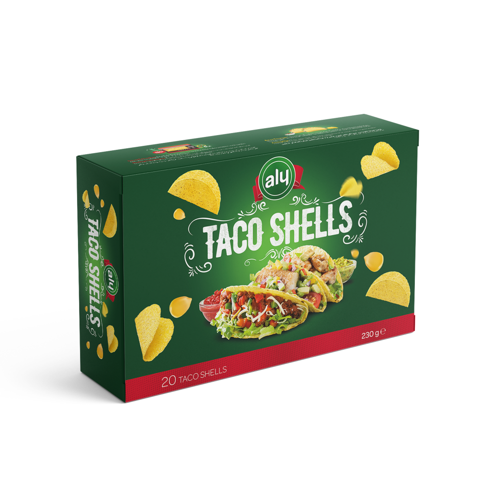 Aly Taco Shells 20 Pcs 230g | Aly Foods