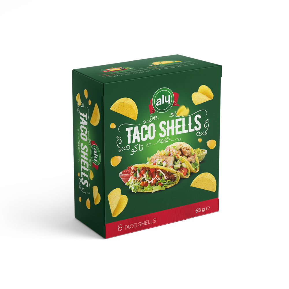 Aly Taco Shells 6'lı Paket 65g | Aly Foods